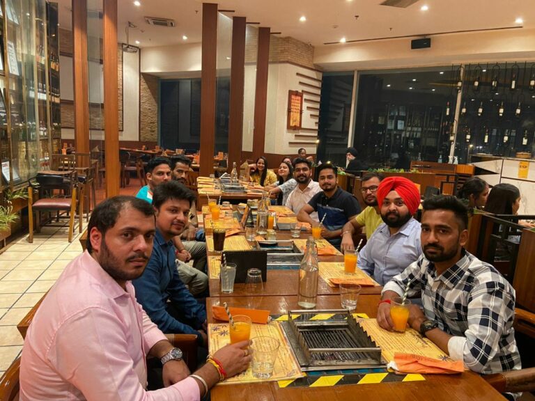 Dining with Team